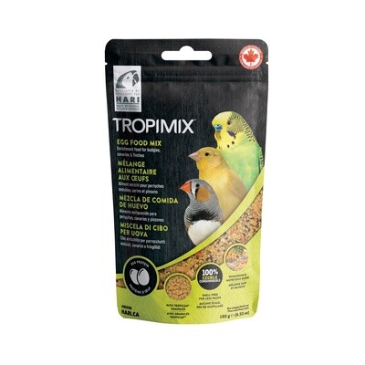 Tropimix Egg Food Mix Enrichment Food for Budgies, Canaries & Finches - 185 g (6.53 oz)
