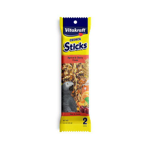 Vitakraft - Crunch Sticks - Parrots - Apricot &amp; Cherry