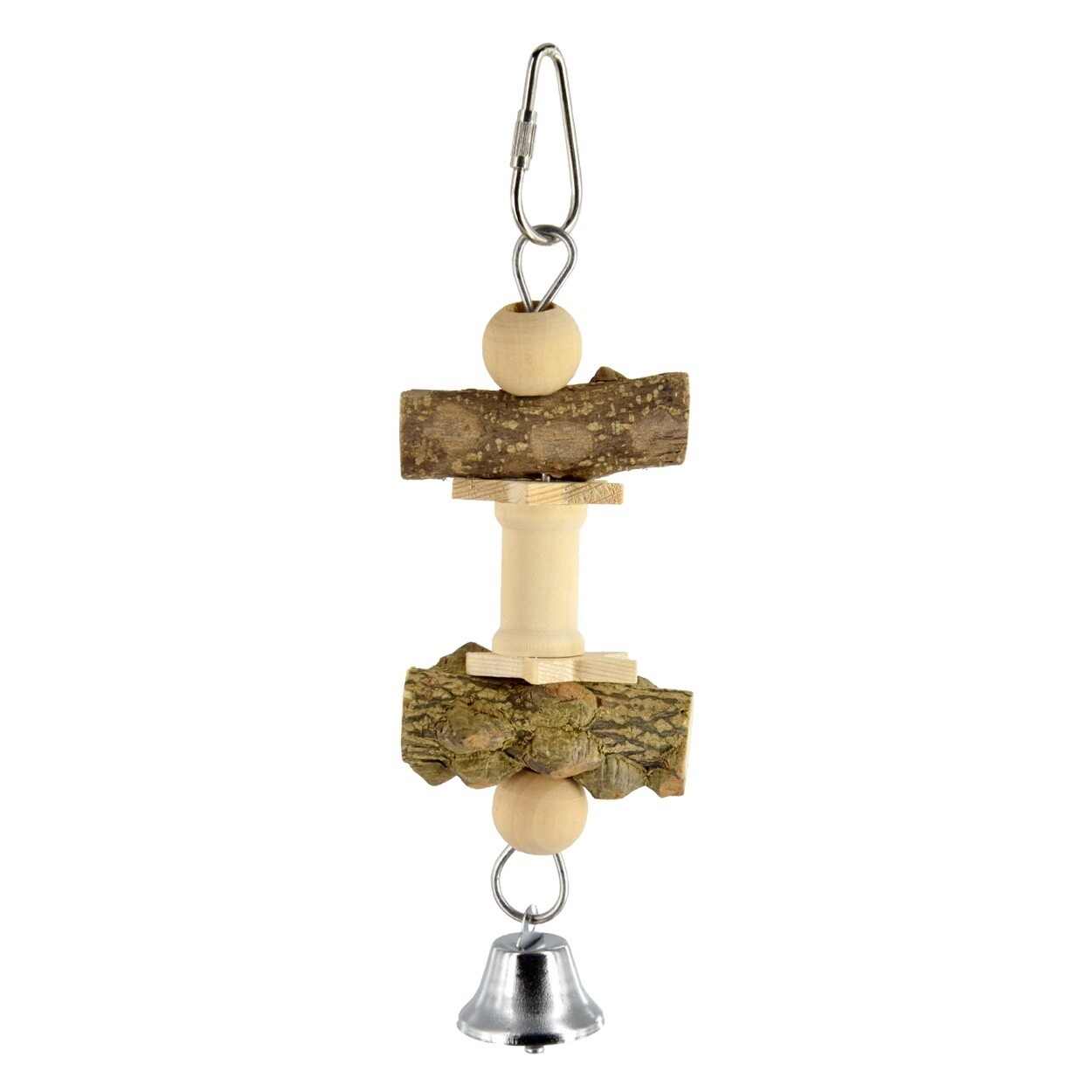 AT - Birdie Jingle Pepper Wood Peck Pal - Style A - Small - 32005
