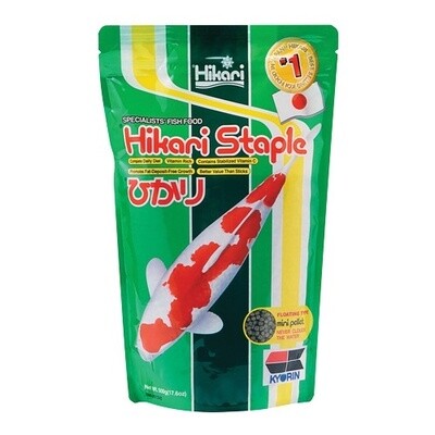 Hikari - Koi Food - Staple - Mini Pellets - 1.1 lb (500g) 17.6oz