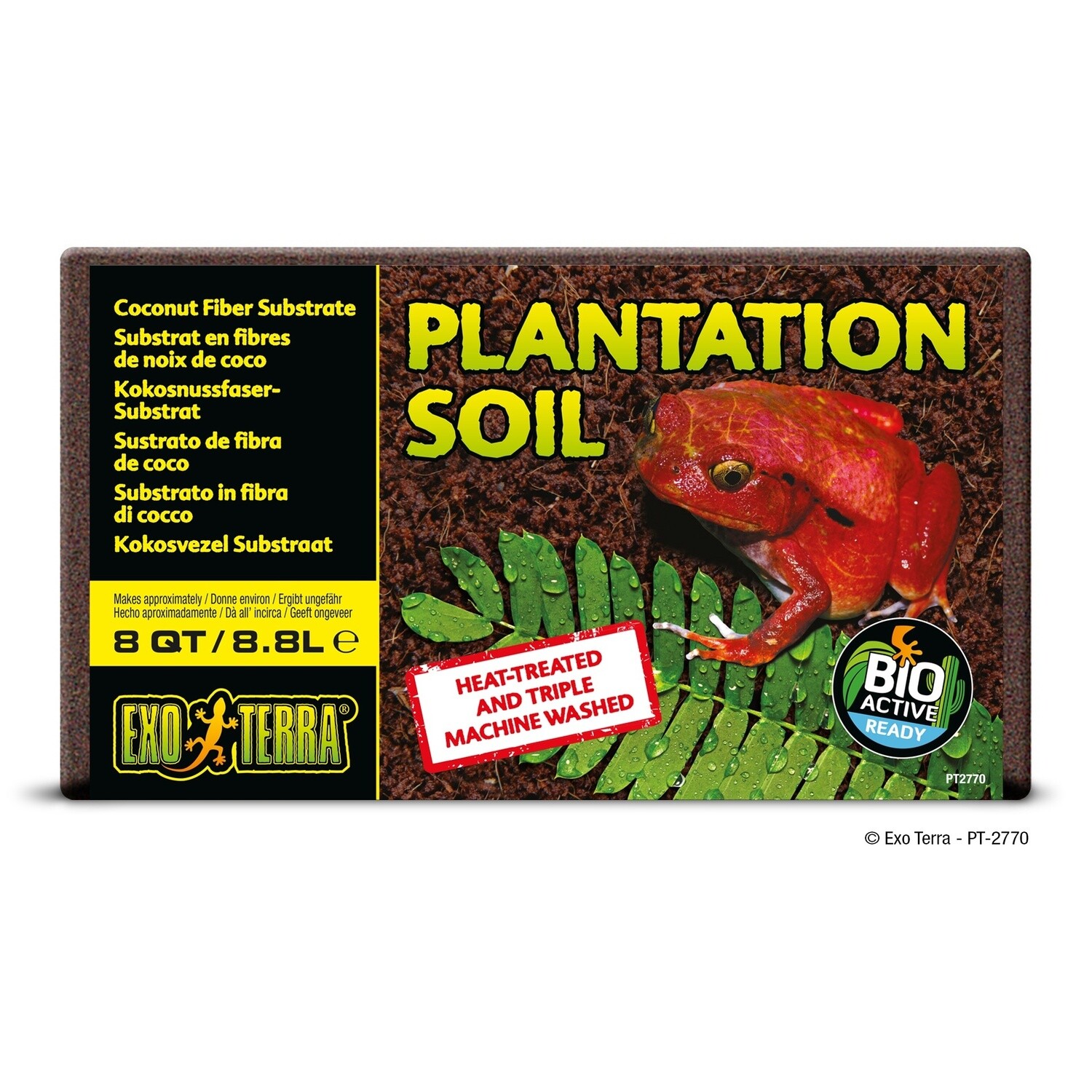 Exo Terra Plantation Soil - Bricks - 8 qt/8.8 L