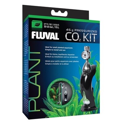 Fluval - Pressurized 45 g CO2 Kit - For aquariums up to 115 L (30 US gal)