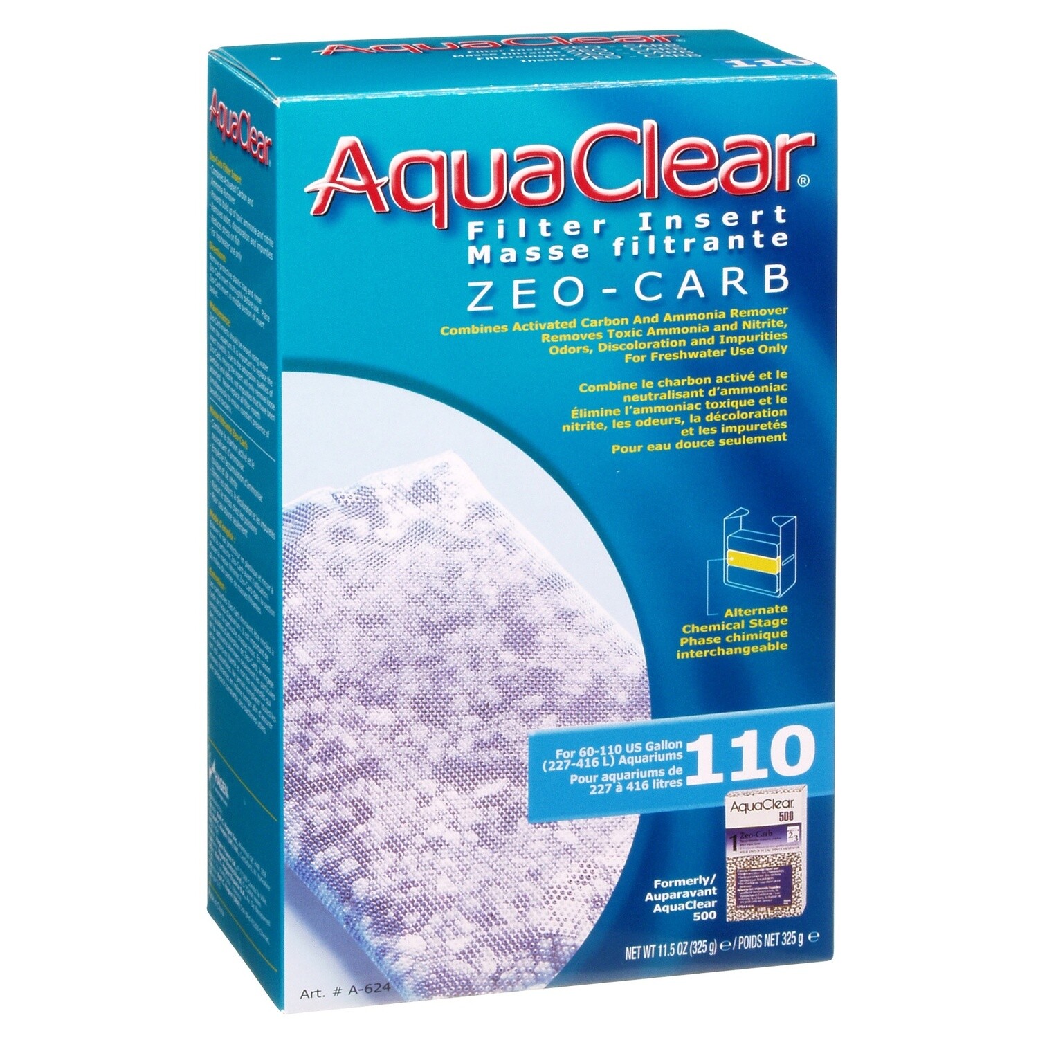 AquaClear 110 Zeo-Carb, 325 g (11.5 oz)
