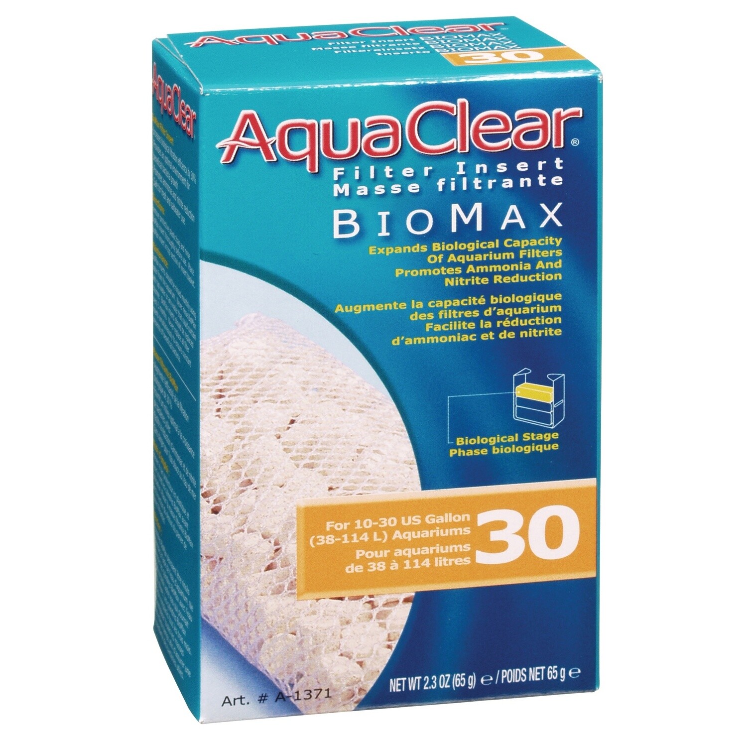 AquaClear 30 Bio-Max Insert ,65g (2.3OZ)