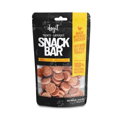 Dogit - Snack Bar Treats - Chicken Medallions - 150 g (5.2 oz)