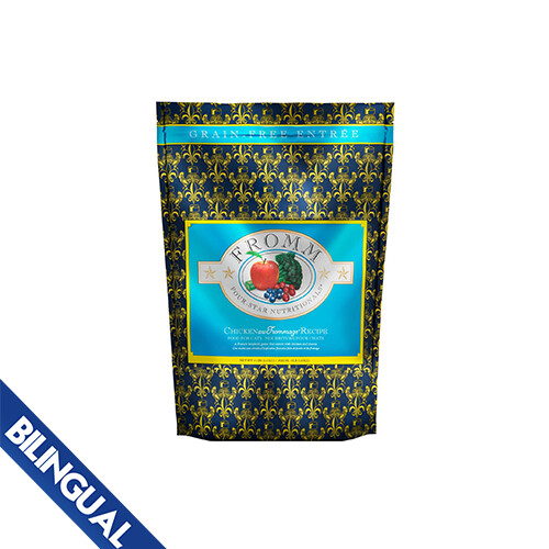 Fromm Four Star Nutritionals Chicken au Frommage Recipe Dry Cat Food 4 lb