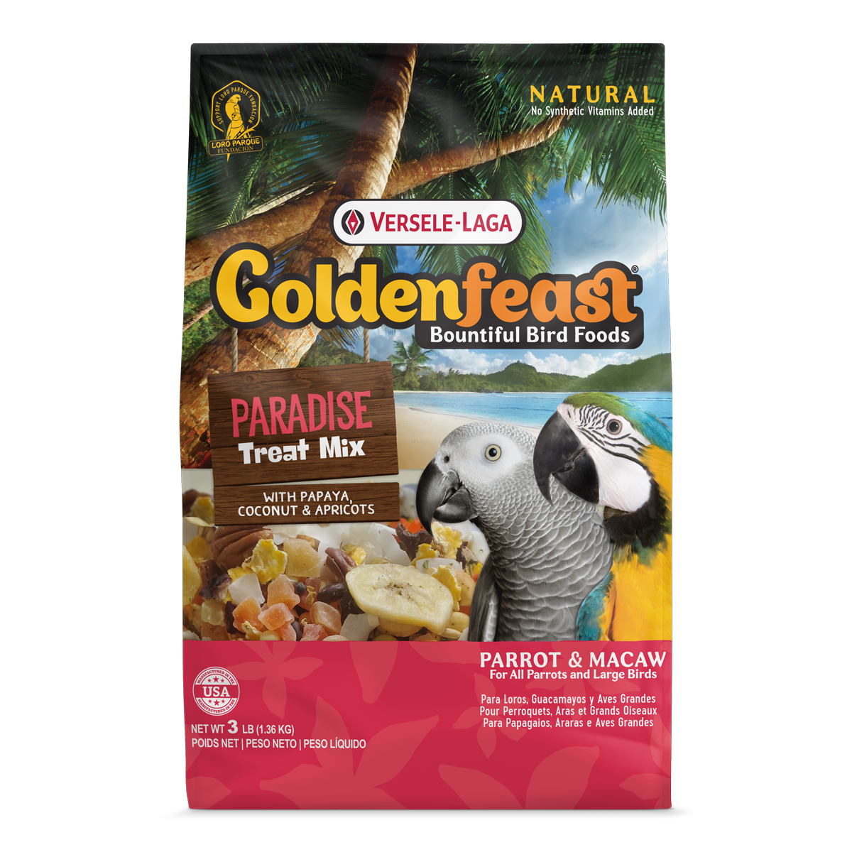 Versele-Laga - Goldenfeast - Paradise Treat Mix - 3lb (1.36Kg)