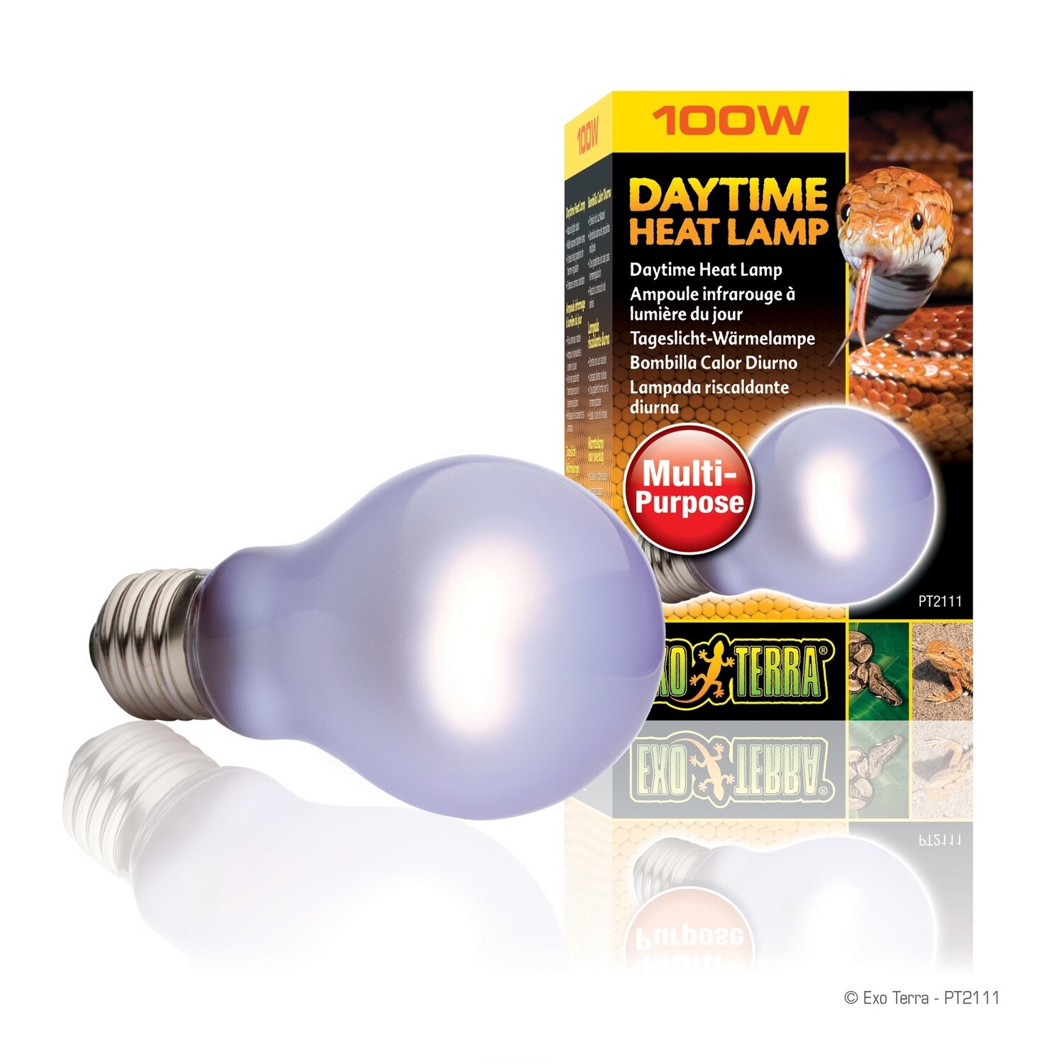 Exo Terra Daytime Heat Lamp - A19 / 100W