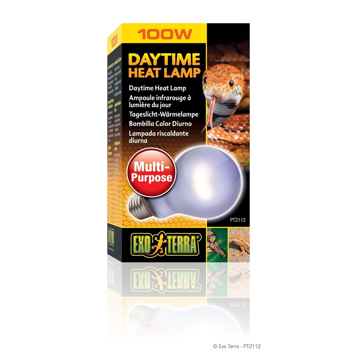 Exo Terra Daytime Heat Lamp - A21 / 100W