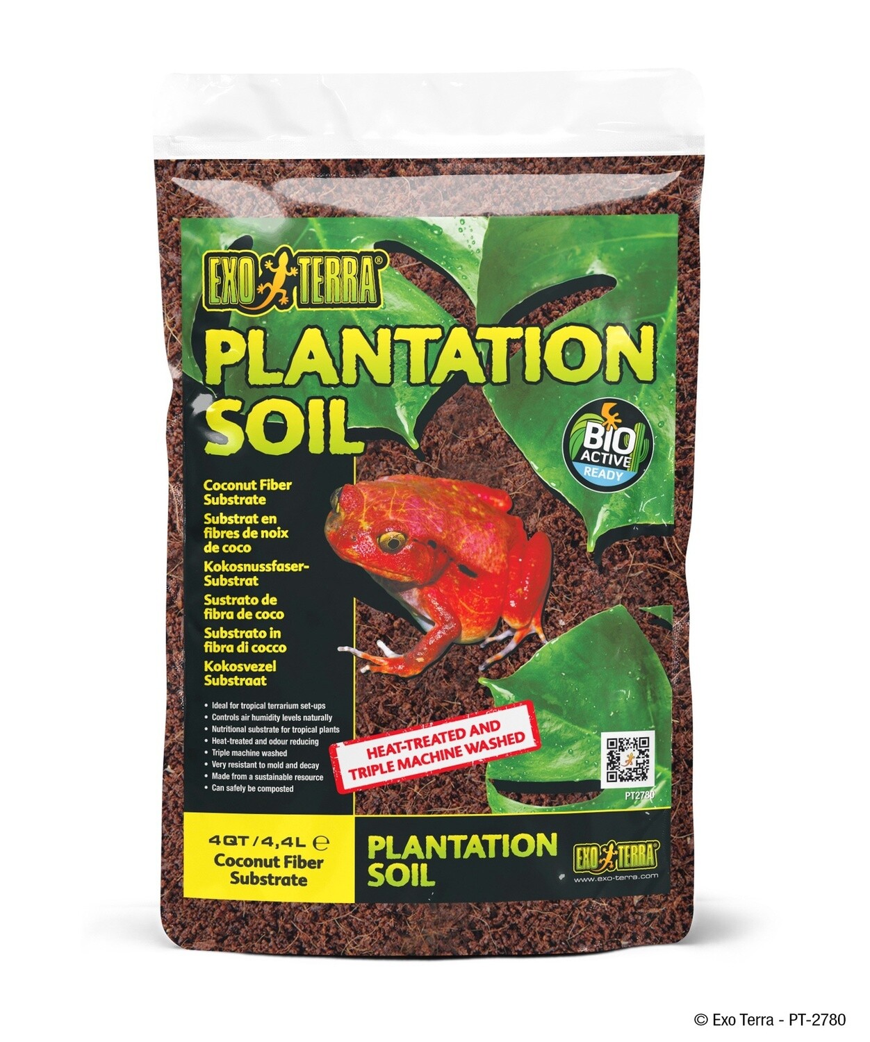 Exo Terra Plantation Soil - Bag - 4 qt (4.4 L)