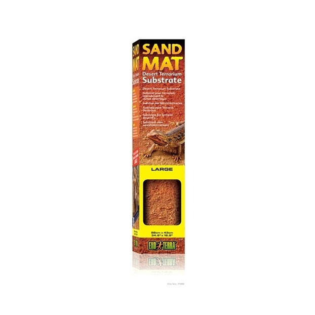 Exo Terra Sand Mat Large - Desert Terrarium Substrate - 88 cm x 43 cm (24,6&quot; x 16,9&quot;)