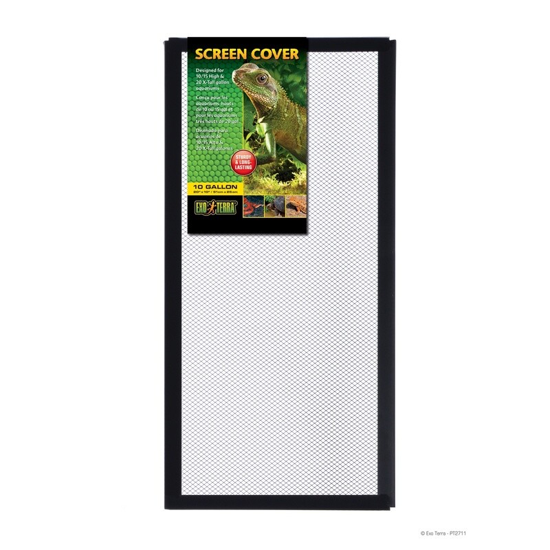 Exo Terra Terrarium Screen Cover - 51 x 25 cm (20 x 10 in)