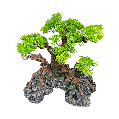 Komodo Bonsai Tree with Hide Large Plant Decoration