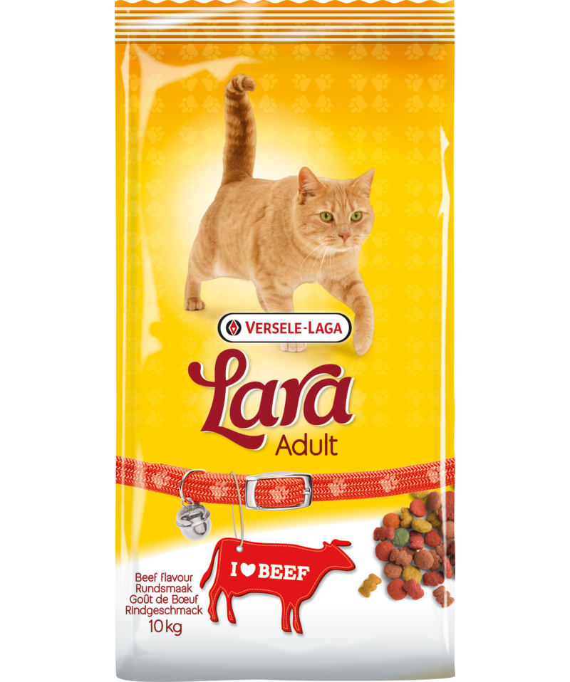 Versele-Laga - Lara - Adult - Beef - 10kg - Cat Food