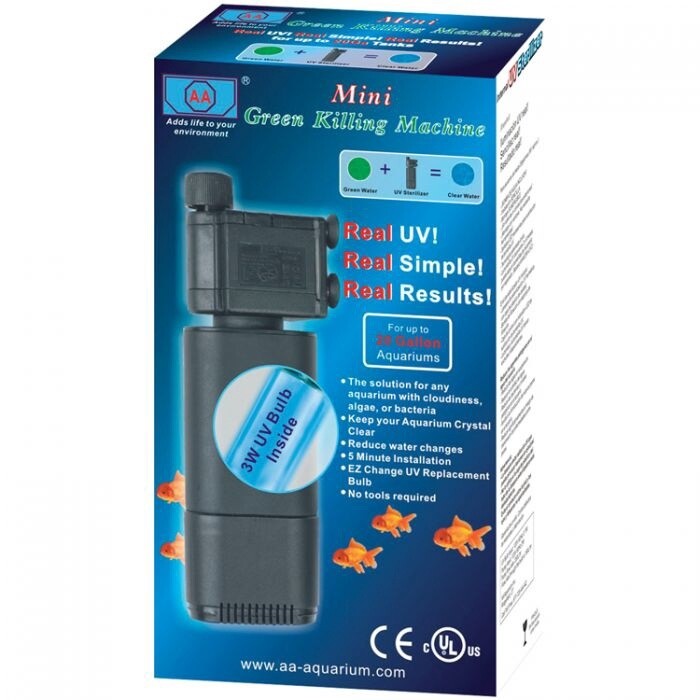 AQUA-FIT - Mini UV Sterilizer - Up to 20G ( Mean Green Killing Machine )