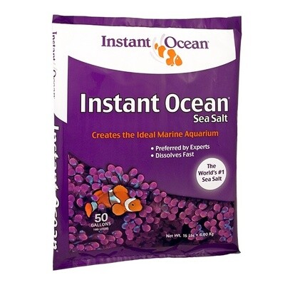 Instant Ocean - Sea Salt - 50 gal (15lb)