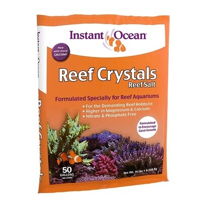 Instant Ocean - Reef Crystals - Reef Salt - 50 gal (14lb)