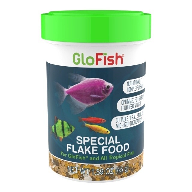 GloFish - Special Flake Food - 1.59oz (45g)