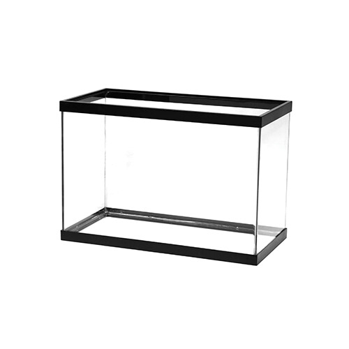 Aqueon - All Glass - 20gal High - Black trim - clear silicone