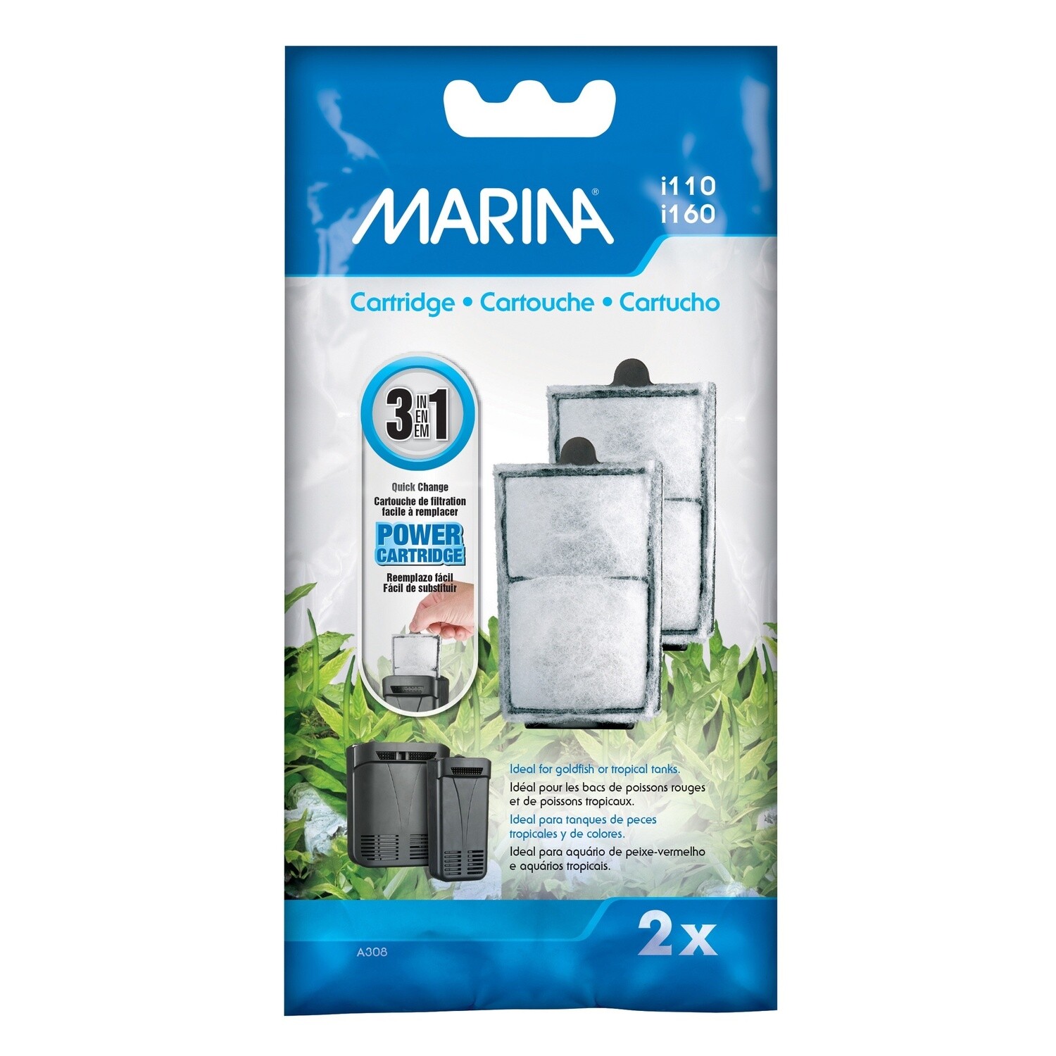 Marina i110 and i160 Internal Filter Refill Cartridge - 2 pcs