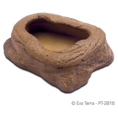 Exo Terra Worm Dish / Feeder - 95 x 45 x 127 mm (3 3/4? x 1 3/4? x 5? in)