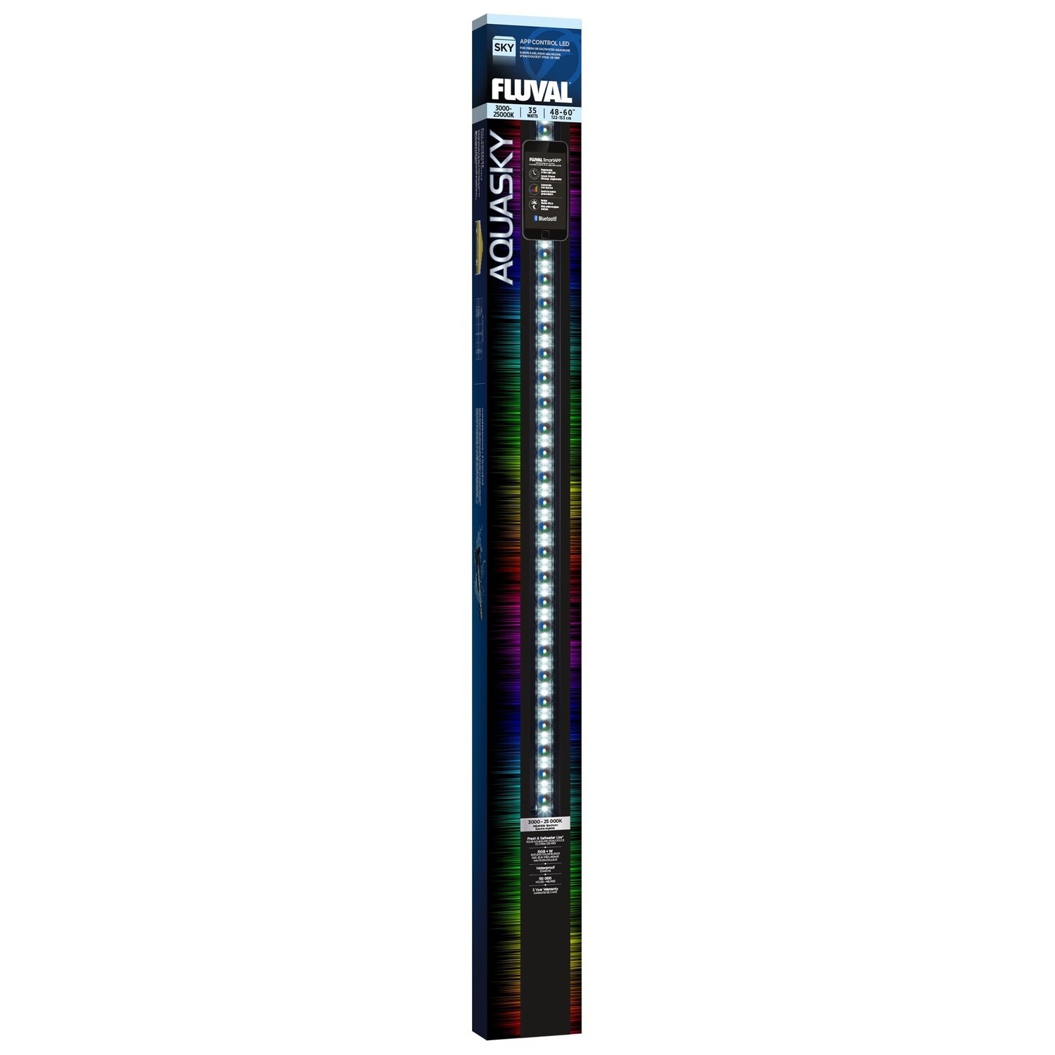 Fluval Aquasky LED with Bluetooth - 35 W - 122-153 cm (48-60 in)