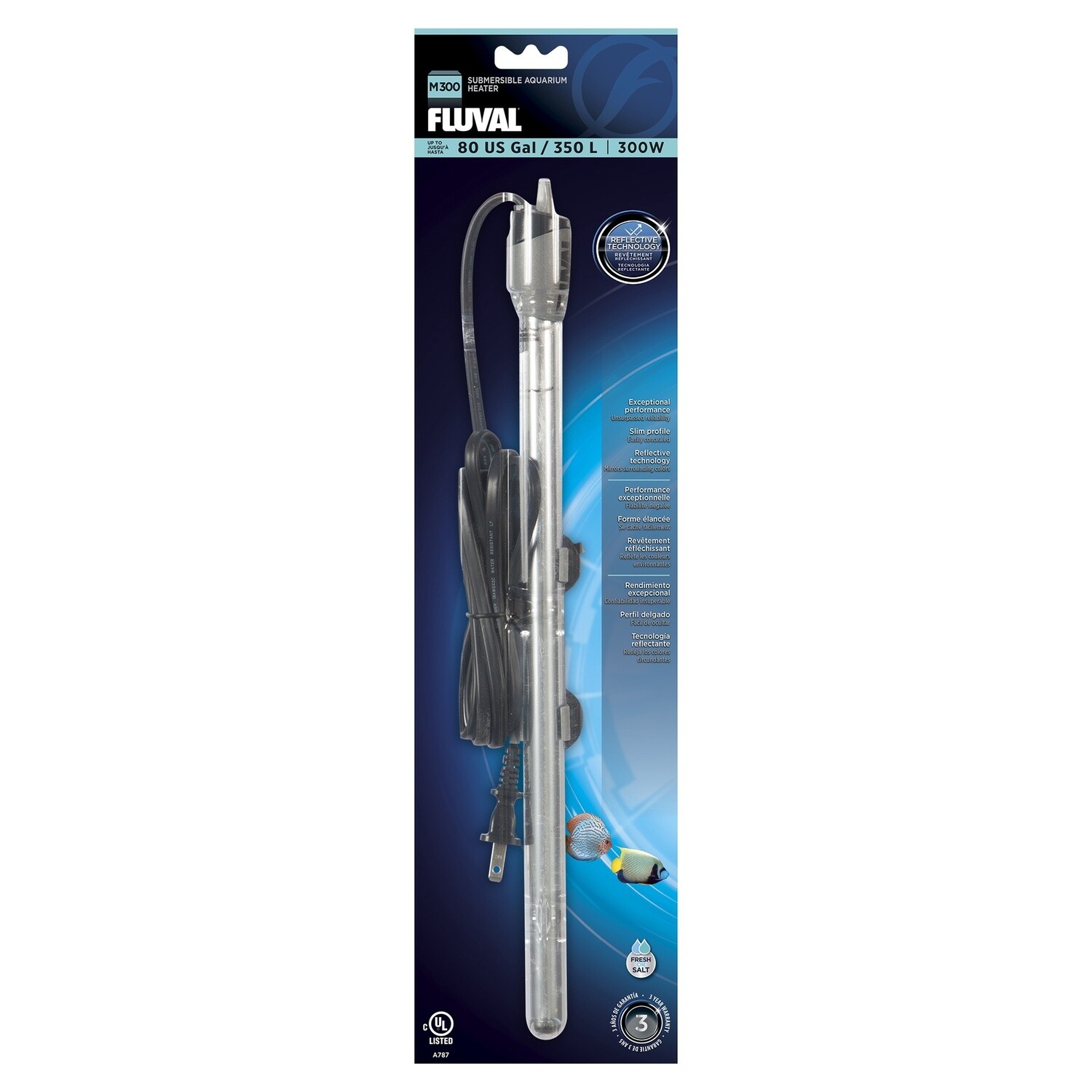 Fluval M300 Submersible Heater - 300 W