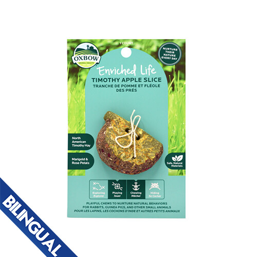 Oxbow - Enriched Life - Timothy Apple Slice