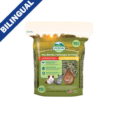 Oxbow Animal Health Hay Blends Western Timothy &amp; Orchard Grass 15 oz