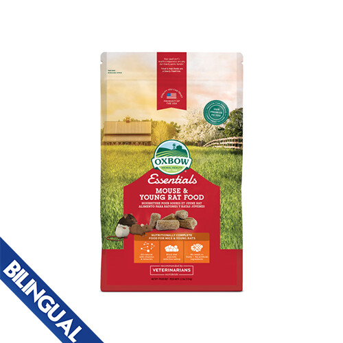Oxbow - Essentials - Mouse &amp; Young Rat Food - 2.5 lb