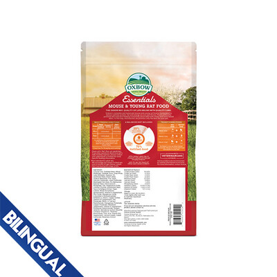 Oxbow - Essentials - Mouse &amp; Young Rat Food - 2.5 lb