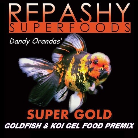 Repashy Super Gold - Goldfish &amp; Koi Gel Food Premix - 6 oz (170g)