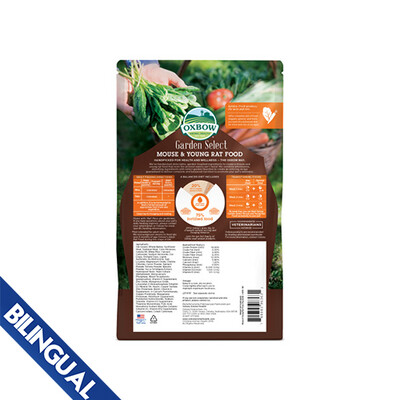 Oxbow - Garden Select - Mouse &amp; Young Rat Food - 2lb (.91 kg)
