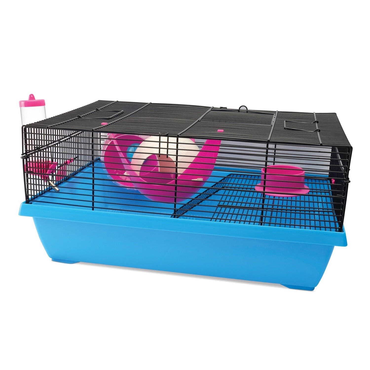 Living Living World Dwarf Hamster Cage - Hangout - 51 cm L x 36.5 cm W x 29 cm H (20 x 14.3 x 11.4 in)