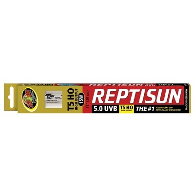 Zoo Med - ReptiSun 5.0 T5-HO UVB Fluorescent Lamp - 15 W - 12&quot;