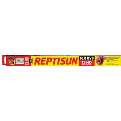 ZooMed - ReptiSun 10.0 T5-HO UVB Fluorescent Lamp - 24 W - 22&quot;
