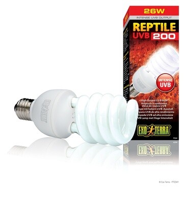 Reptile UVB200 High Output UVB Bulb - 26 W