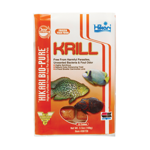 Hikari - Frozen - Krill - 3.5oz Cubes