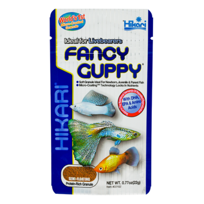 Hikari - Fancy Guppy Food - 0.77oz (22g)