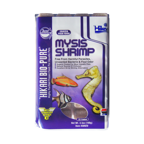 Hikari - Frozen - Mysis Shrimp - 32 cube - 3.5oz (100g)