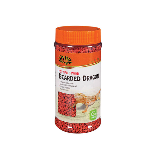 Zilla - Bearded Dragon Extruded Food Pellets - 6.5 oz (184g)