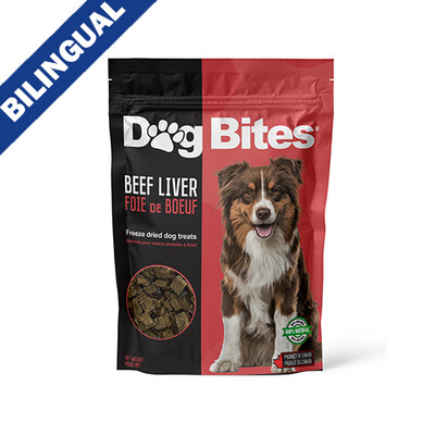 Dog Bites - Freeze Dried - Beef Liver Dog Treat - 120 gm (4.23oz)