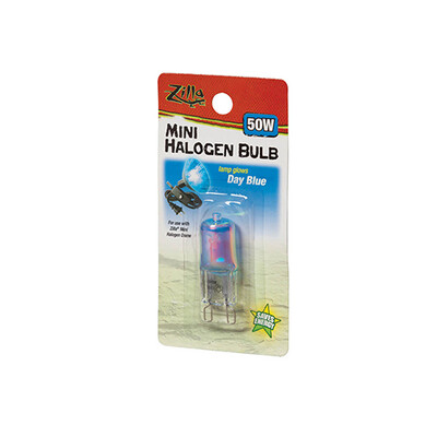 Zilla - Mini Halogen Bulb - Blue - 50W