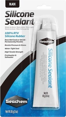 Seachem - Silicone Sealant - 3oz - Black