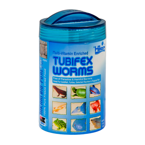 Hikari - Freeze Dried - Tubifex Worms - 0.78oz (22g)