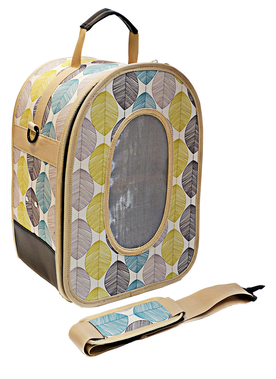 A&amp;E - Soft Sided Travel Carrier - Large - Tan Leaf