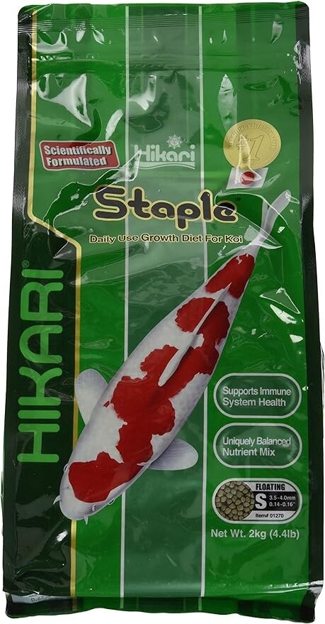 Hikari - Koi Food - Staple - Mini Pellets - 4.4 lb (2kg)