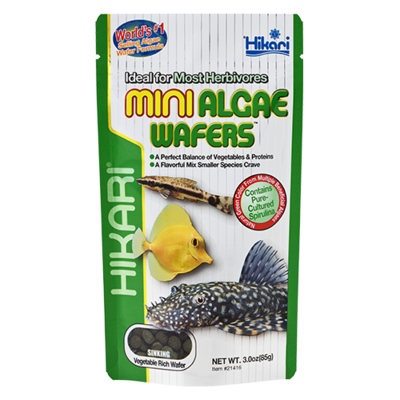 Hikari - Mini Algae Wafers - 3 oz (85g)