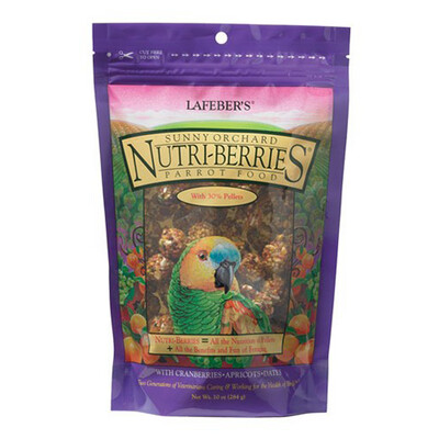 Lafebers - Gourmet Nutri-berries - Sunny Orchard - Parrot - 10 oz