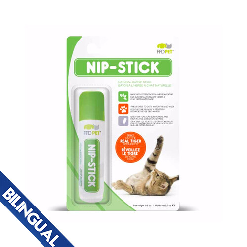 foufouBRANDS™ FFD Pet™ Nip-Stick® Natural Catnip Stick for Cats (Blister Pack)